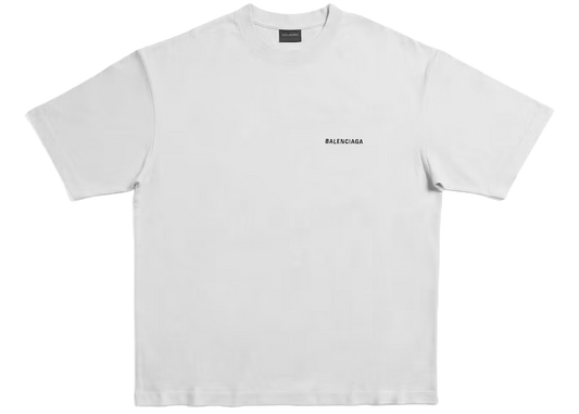 Balenciaga Logo T-Shirt White
