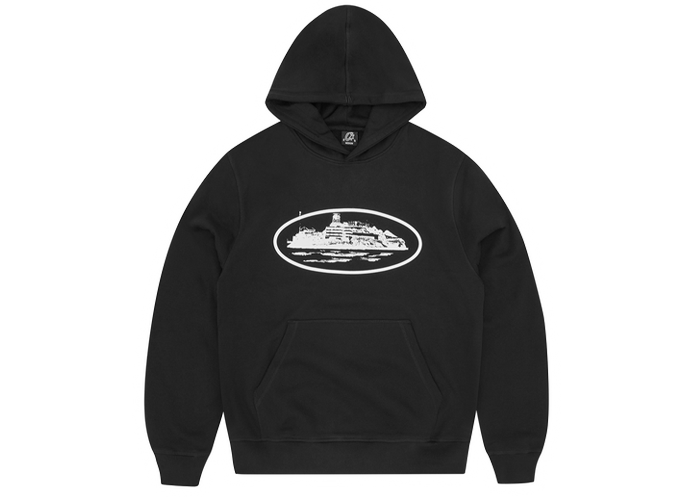 Corteiz Alcatraz Hoodie Black
