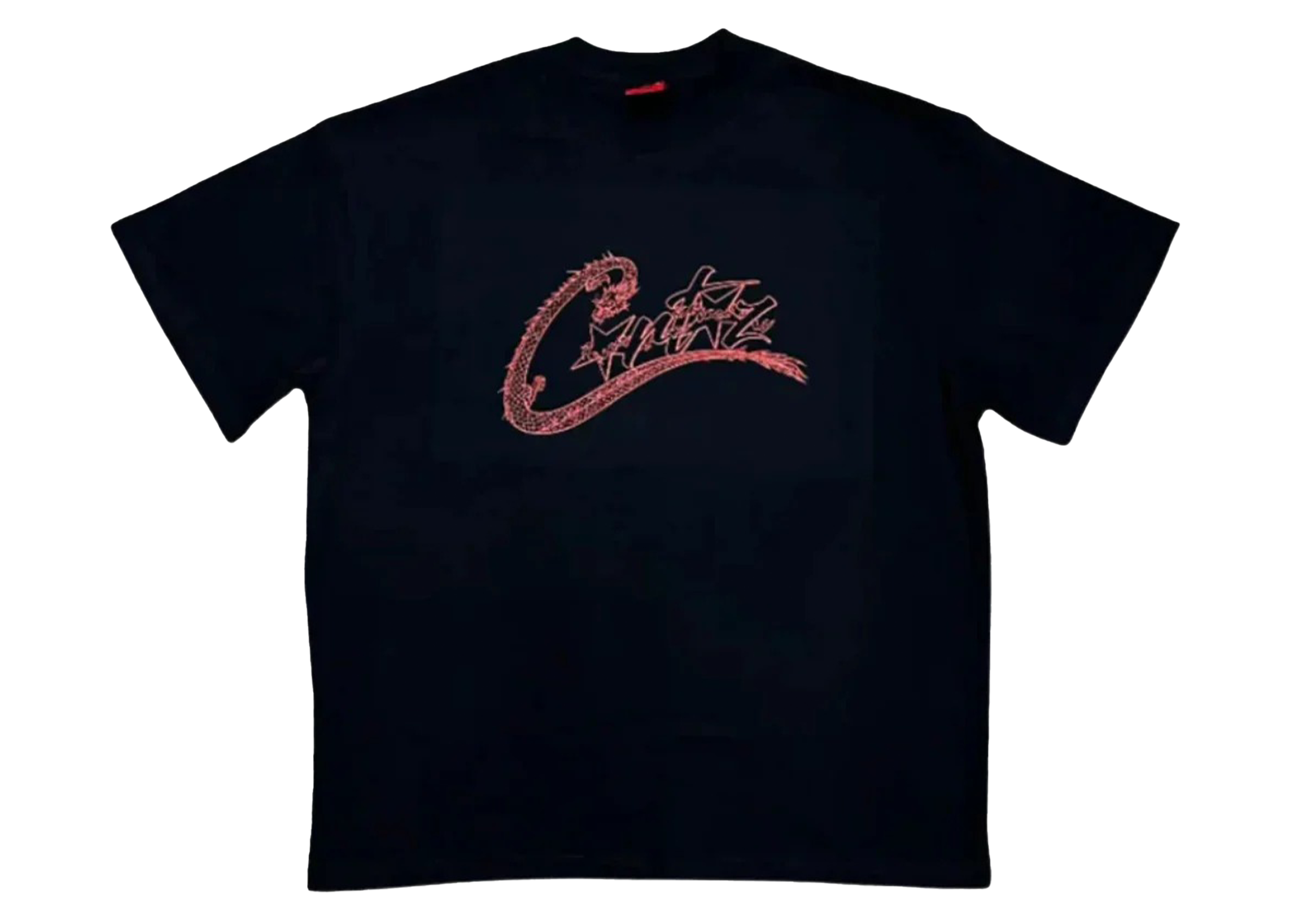 Corteiz dragon allstarz T-shirt Black
