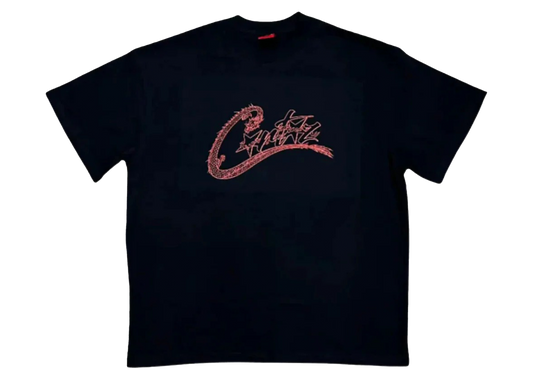 Corteiz dragon allstarz T-shirt Black