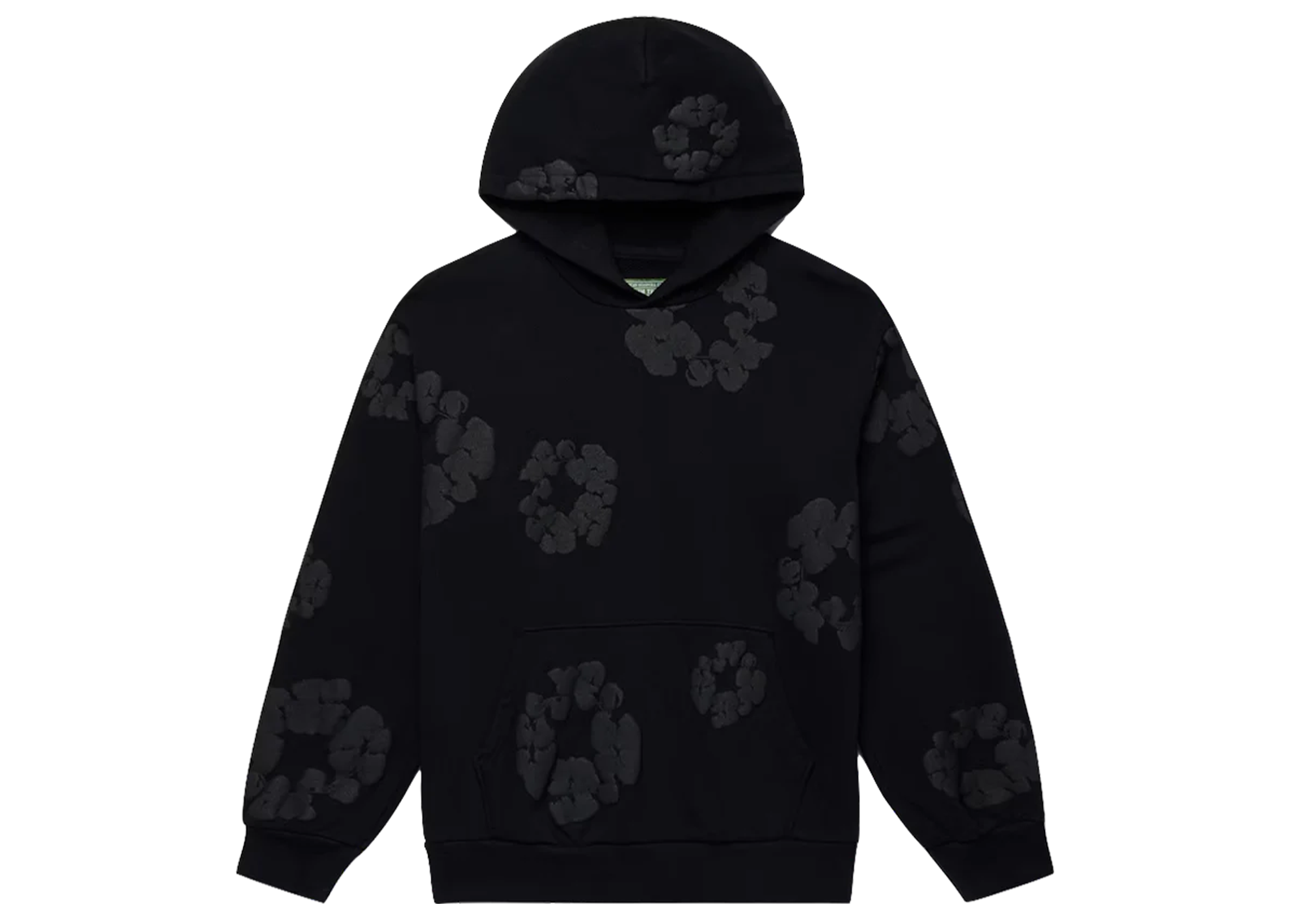 Denim Tears The Cotton Wreath Sweatshirt Black Monochrome