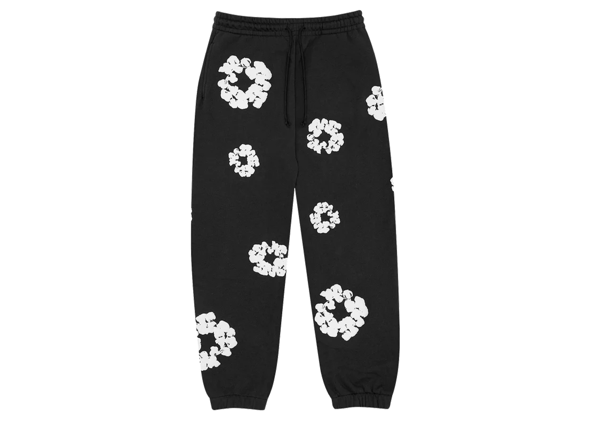 Denim Tears The Cotton Wreath Sweatpants Black