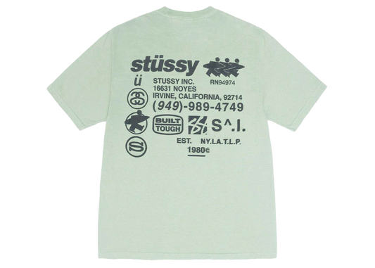 Stüssy DNA Pigment Dyed T-Shirt Green
