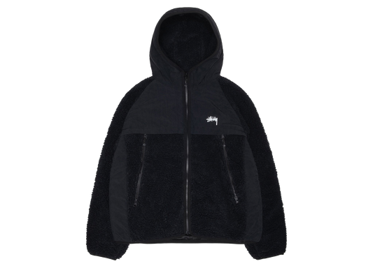 Stüssy Pannel Sherpa Black