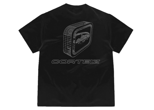 Corteiz Blueprint T-shirt Black