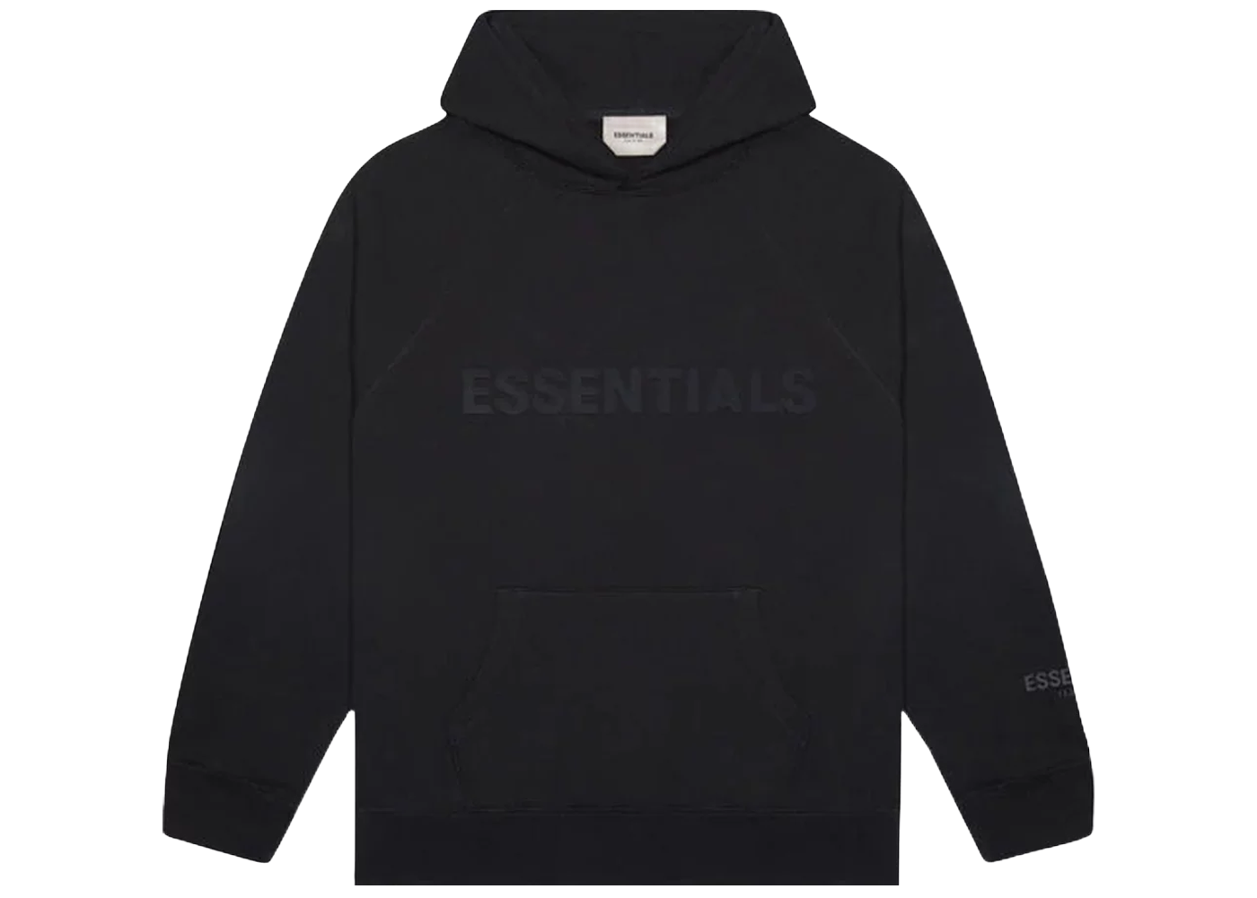 Fear of God Essentials Hoodie Black