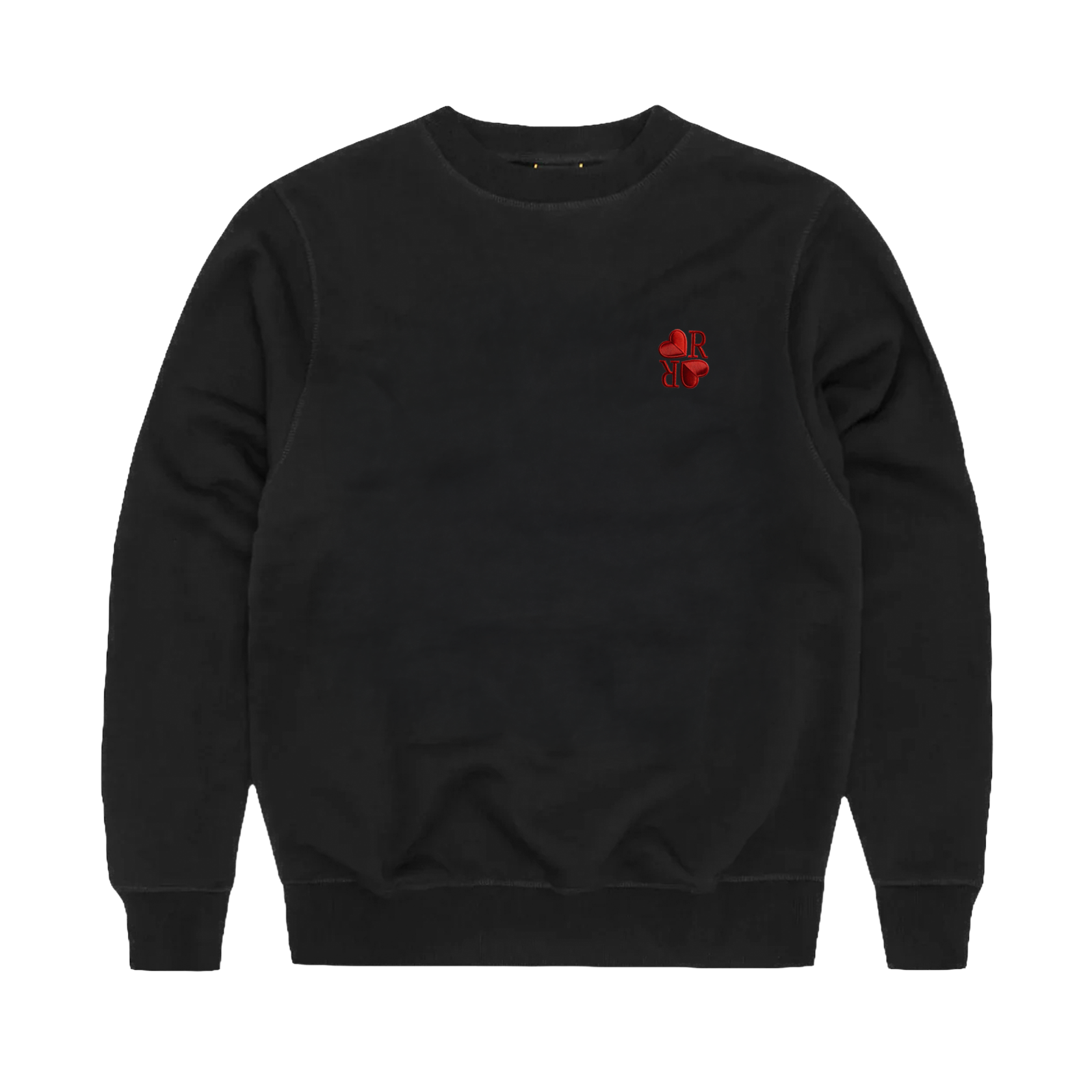 Valentine's Crewneck Black