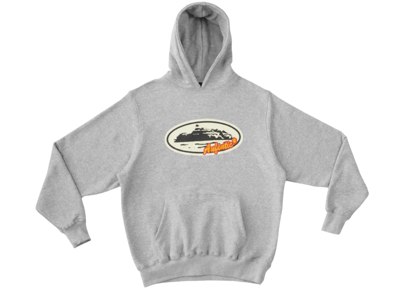 Corteiz Aufentic Hoodie Grey