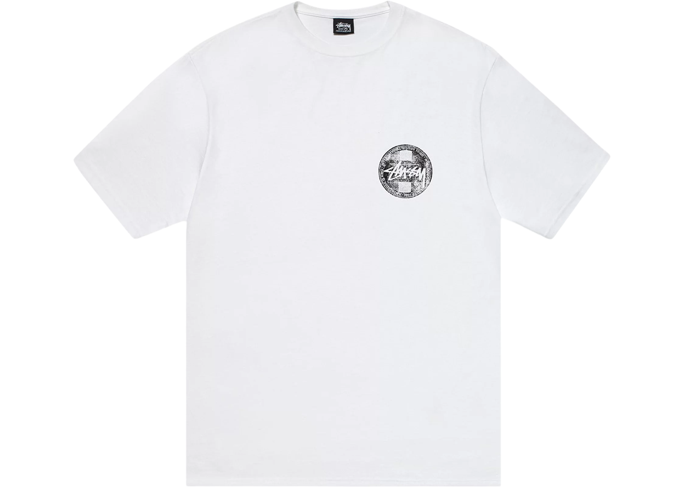 Stüssy Dot Stamp T-Shirt White