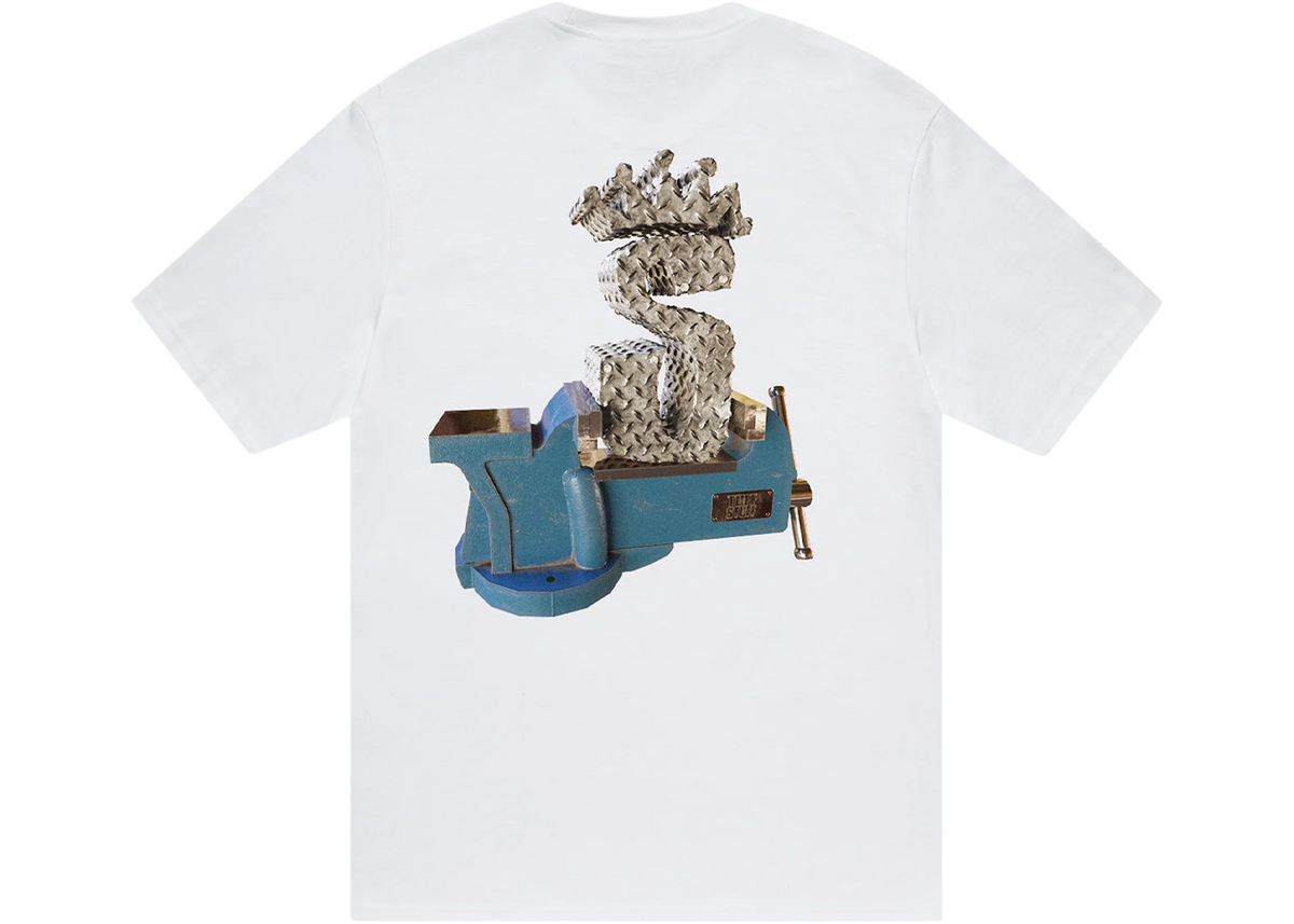 【Stussy】 正規品★ Tuff Stuff T-Shirt White ★人気 Stussy-Tuff-Stuff-T-Shirt-