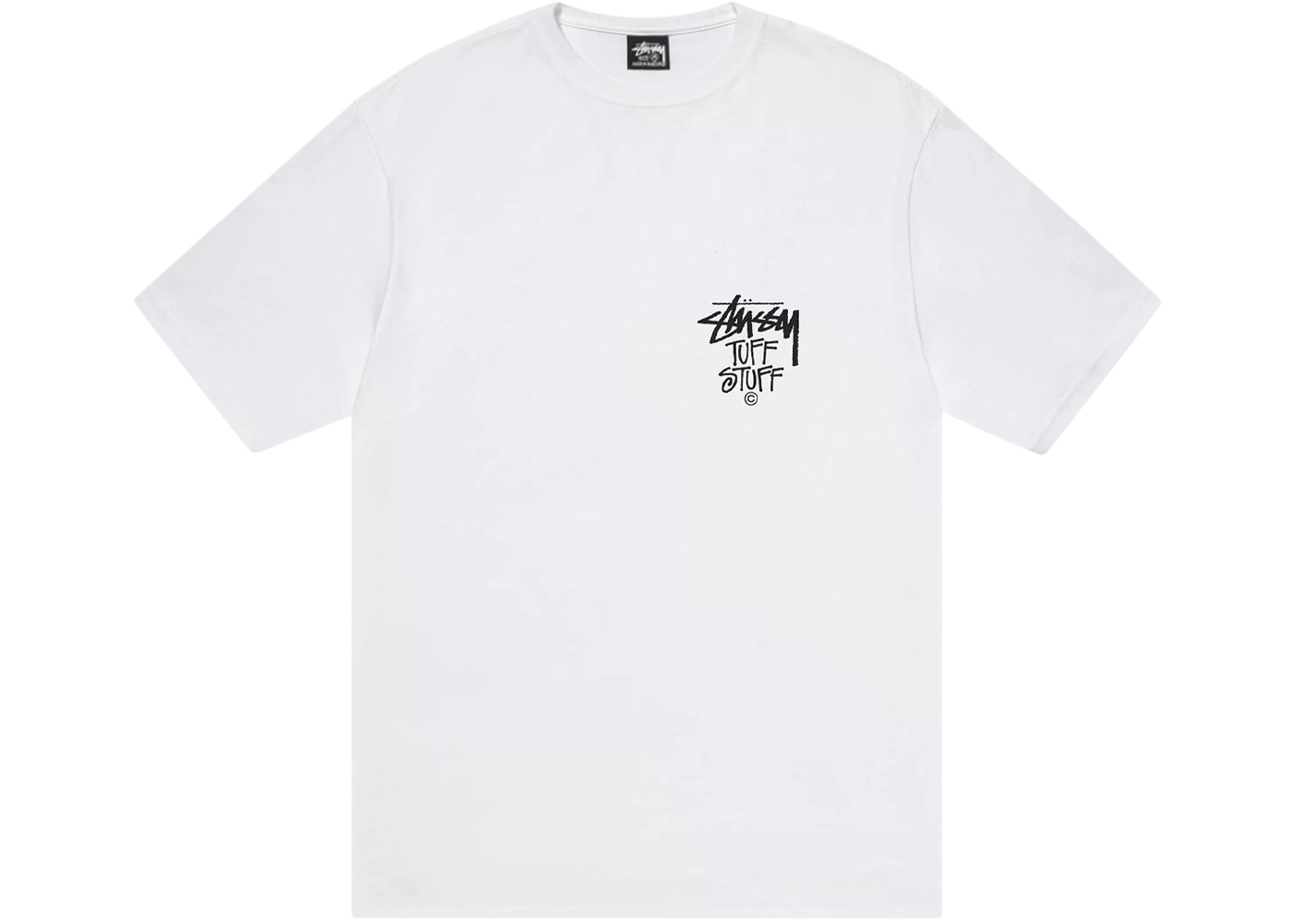 Stüssy Tuff Stuff T-Shirt White