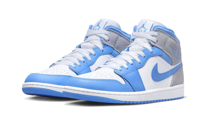 Jordan 1 Mid University Blue Grey