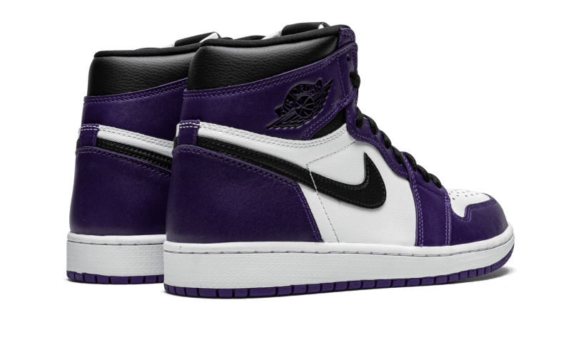 Jordan 1 High Court Purple White Rotation