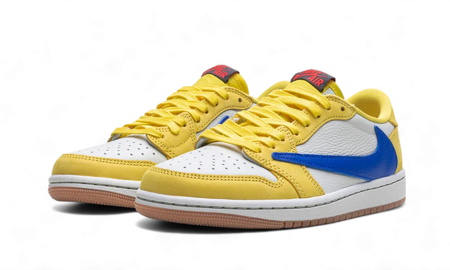 Jordan 1 Low Travis Scott Canary Yellow