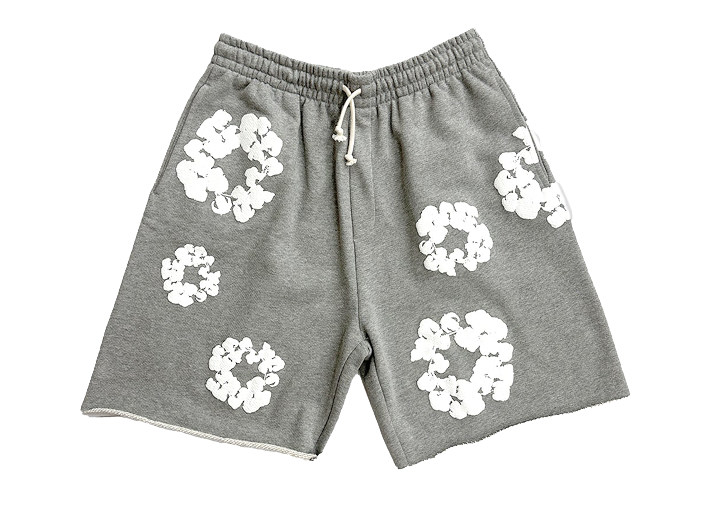 Denim Tears The Cotton Wreath Shorts Grey