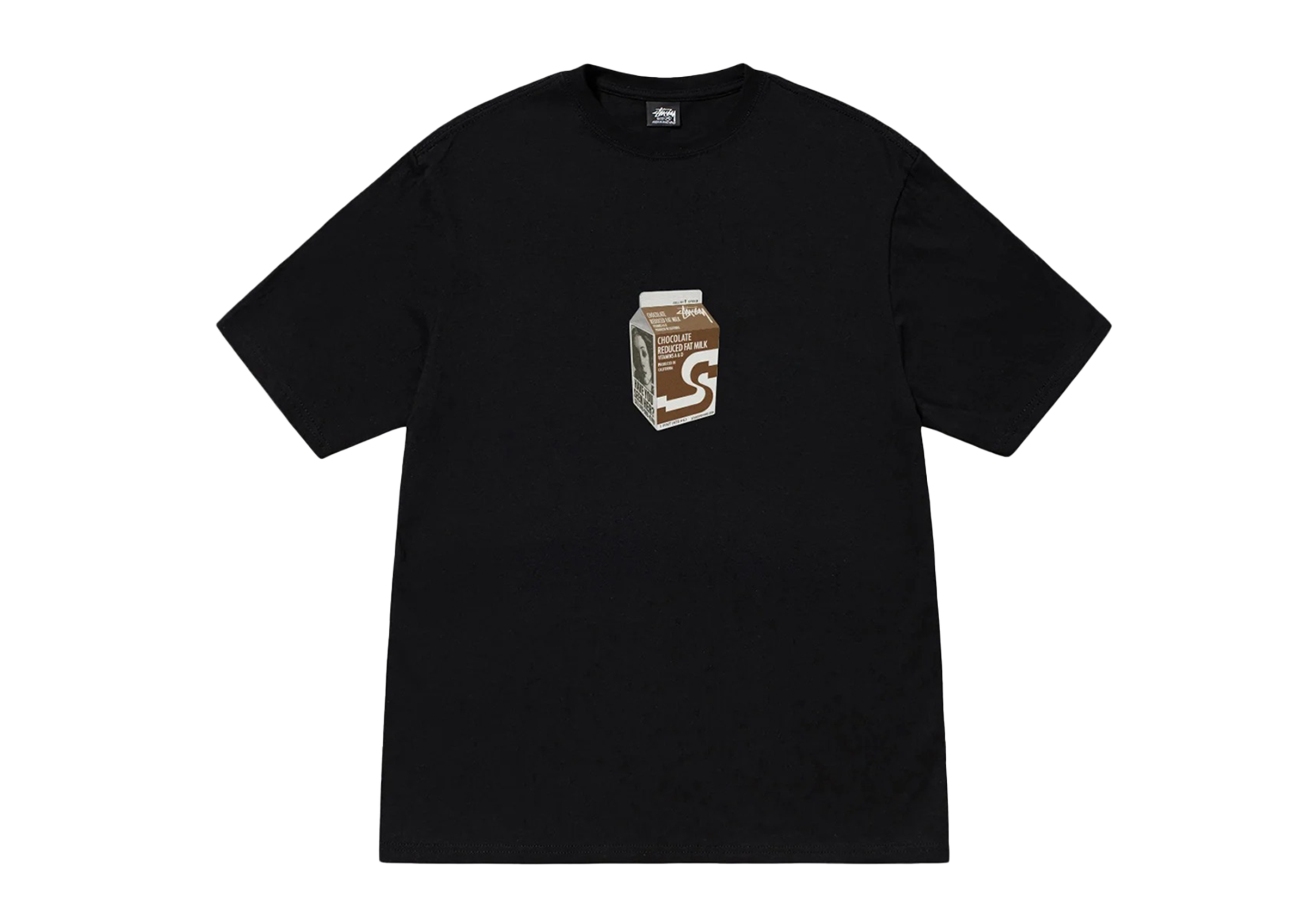 Stüssy milk t-shirt black