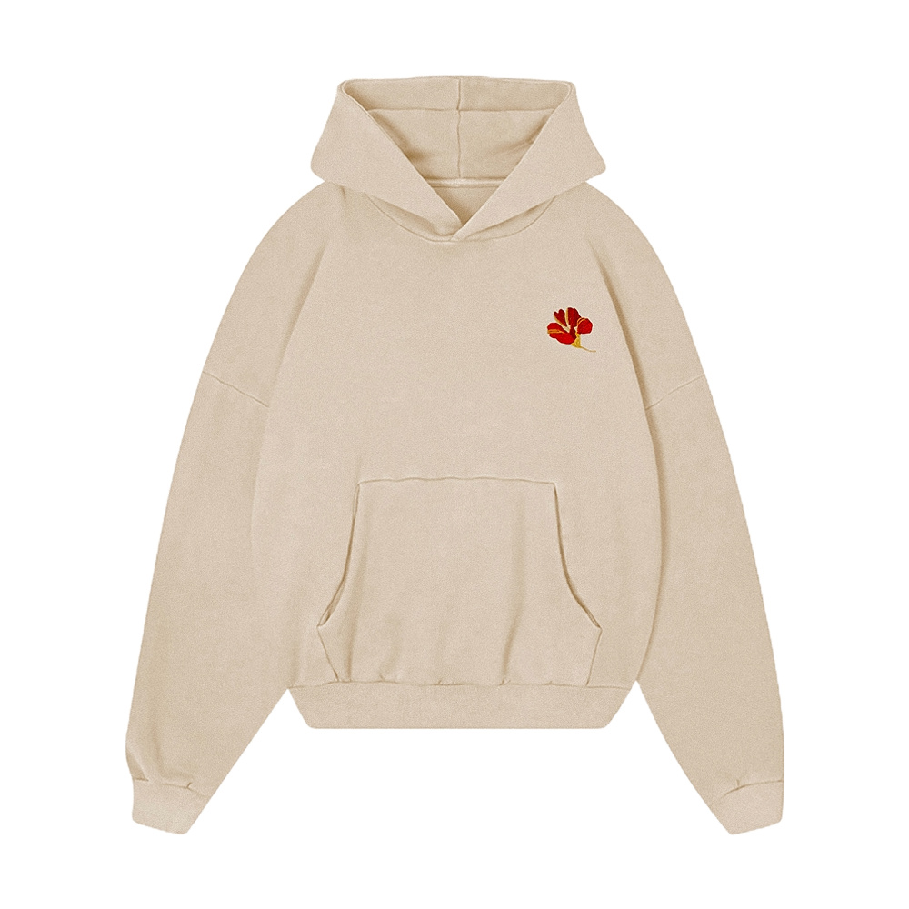 Bloom Hoodie Gris Pearl