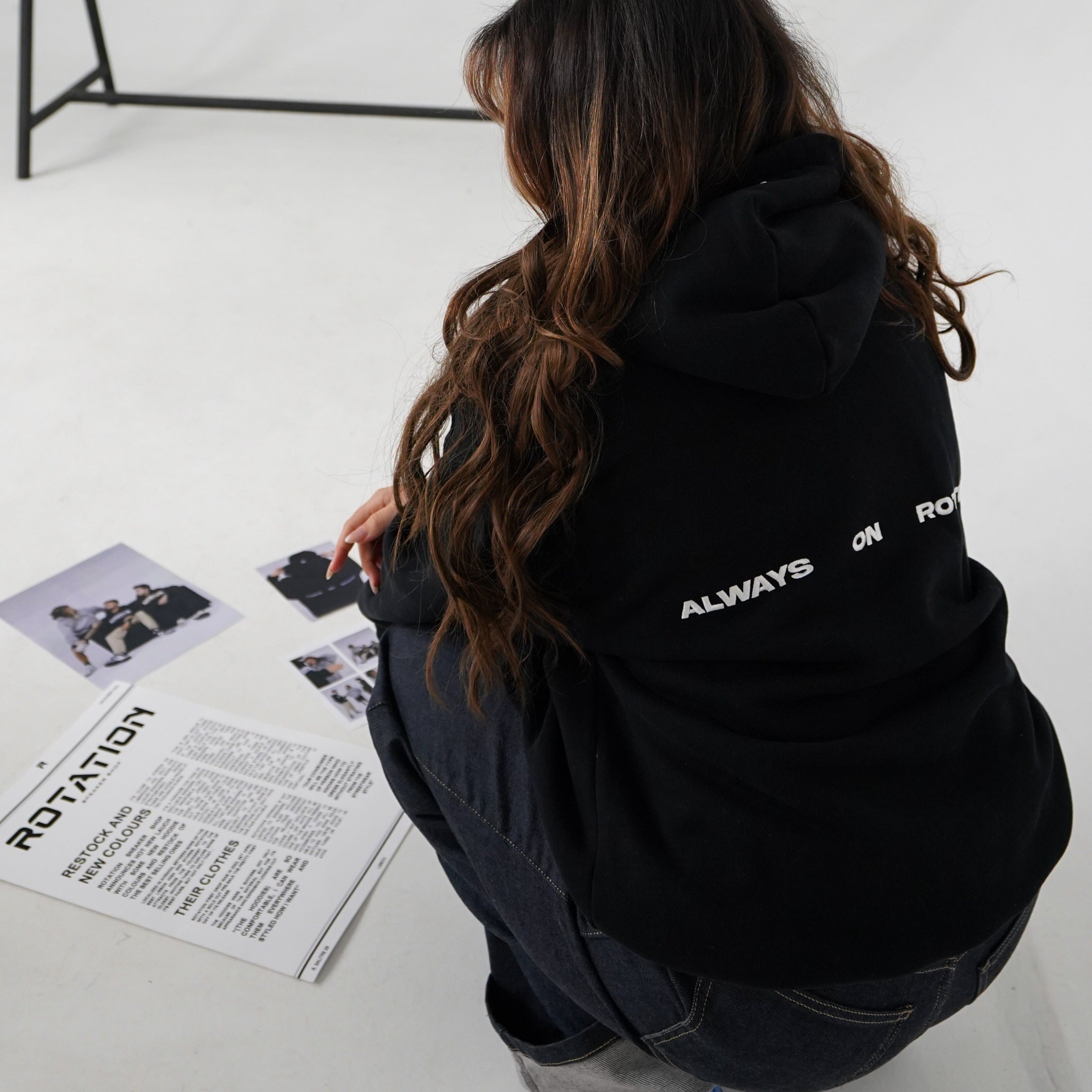 Rotation Hoodie Black
