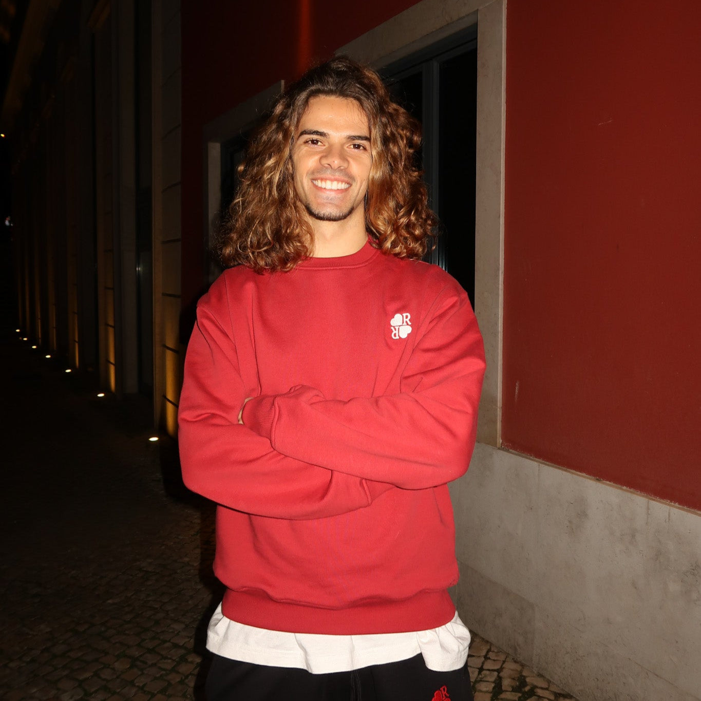 Valentine's Crewneck Bordeaux