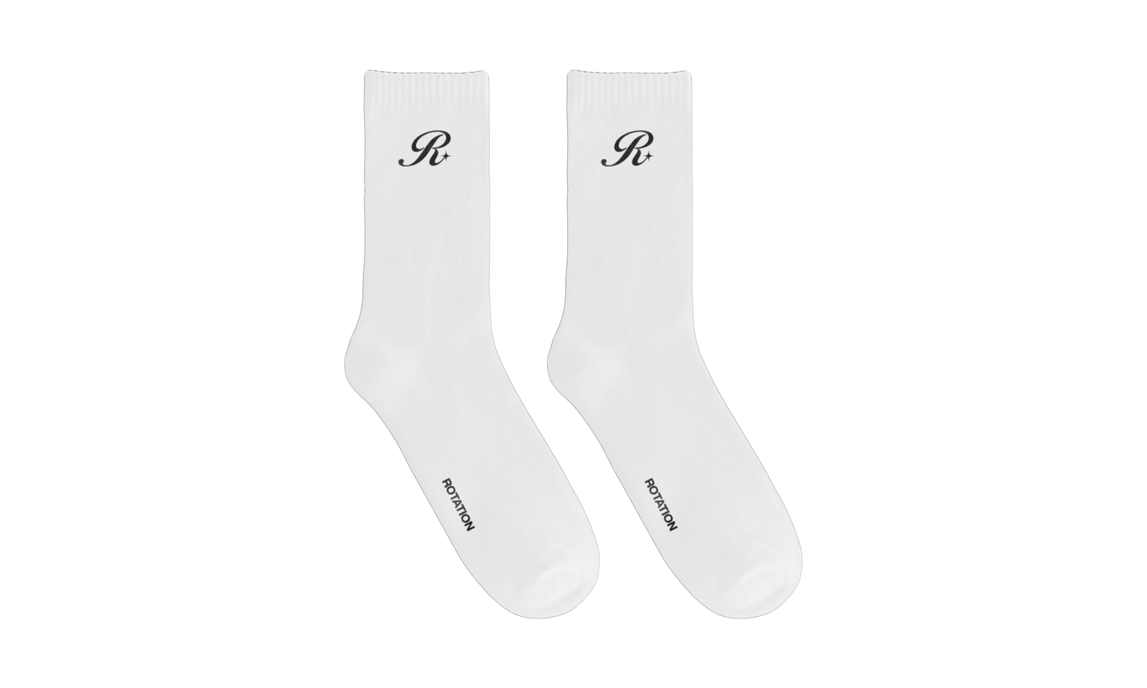 Make Your Own Rules Socks White Rotation