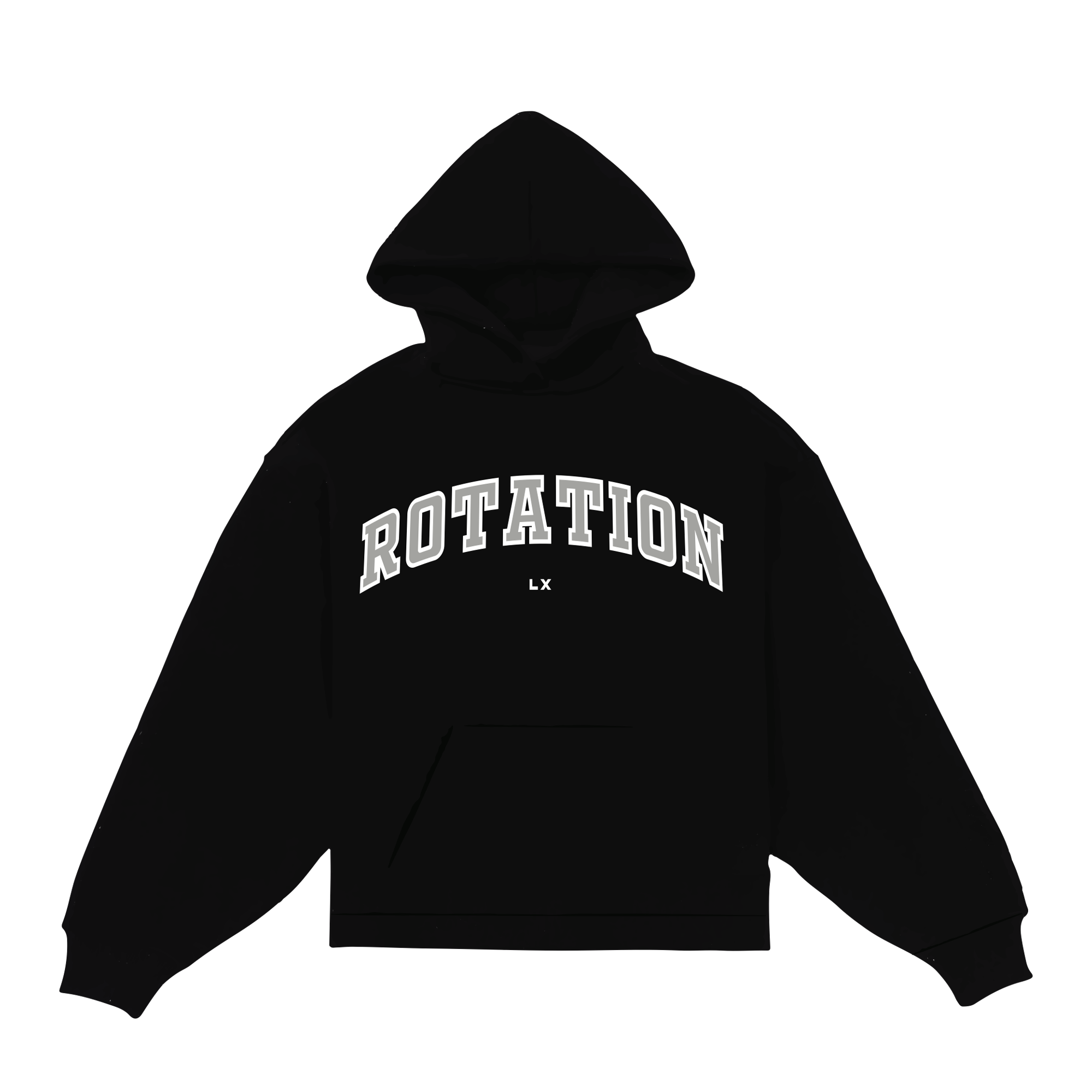 Rotation Hoodie Black