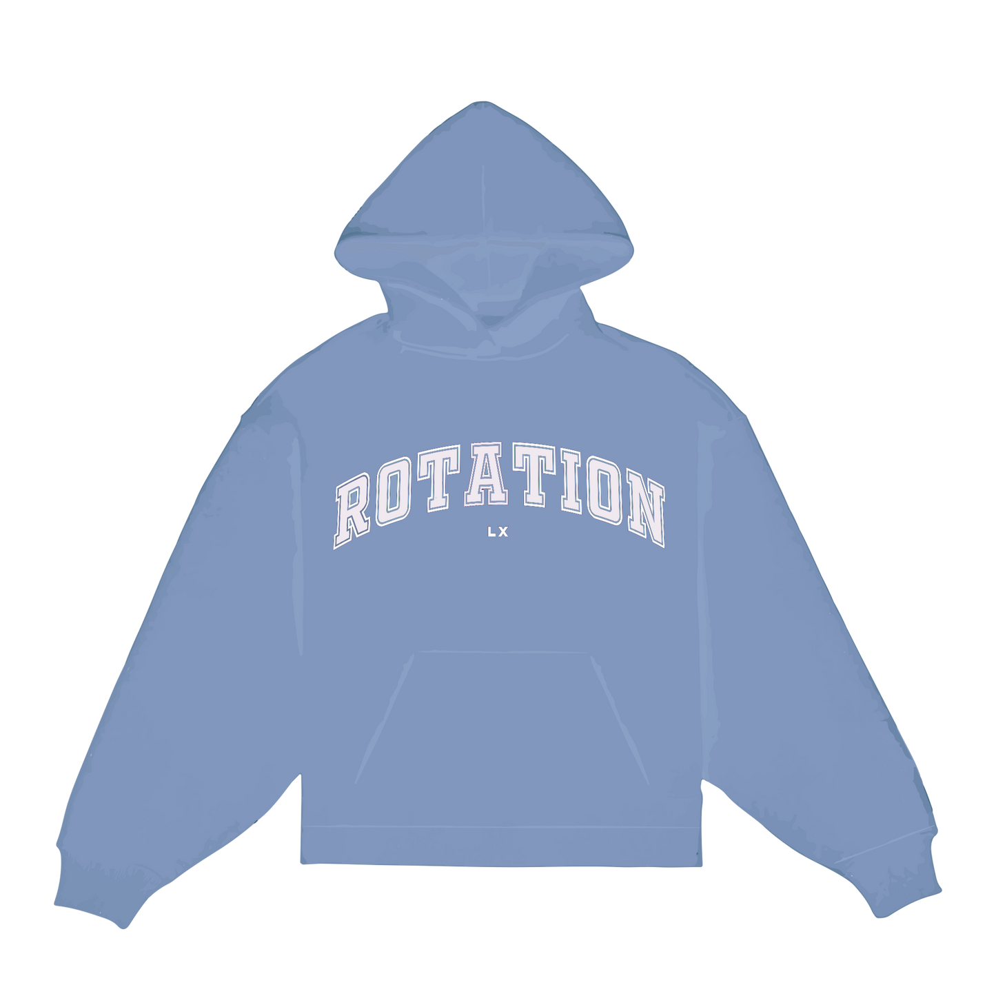 Rotation Blue Hoodie