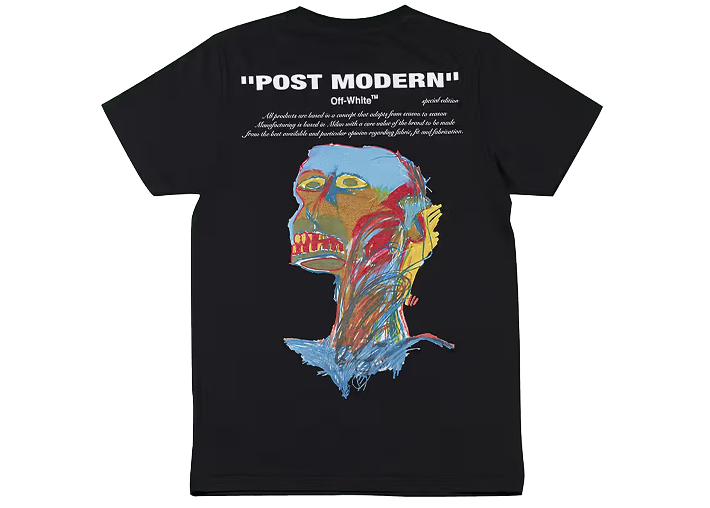 Off-White POSTMODERN JEAN BASQUIAT T-Shirt Black