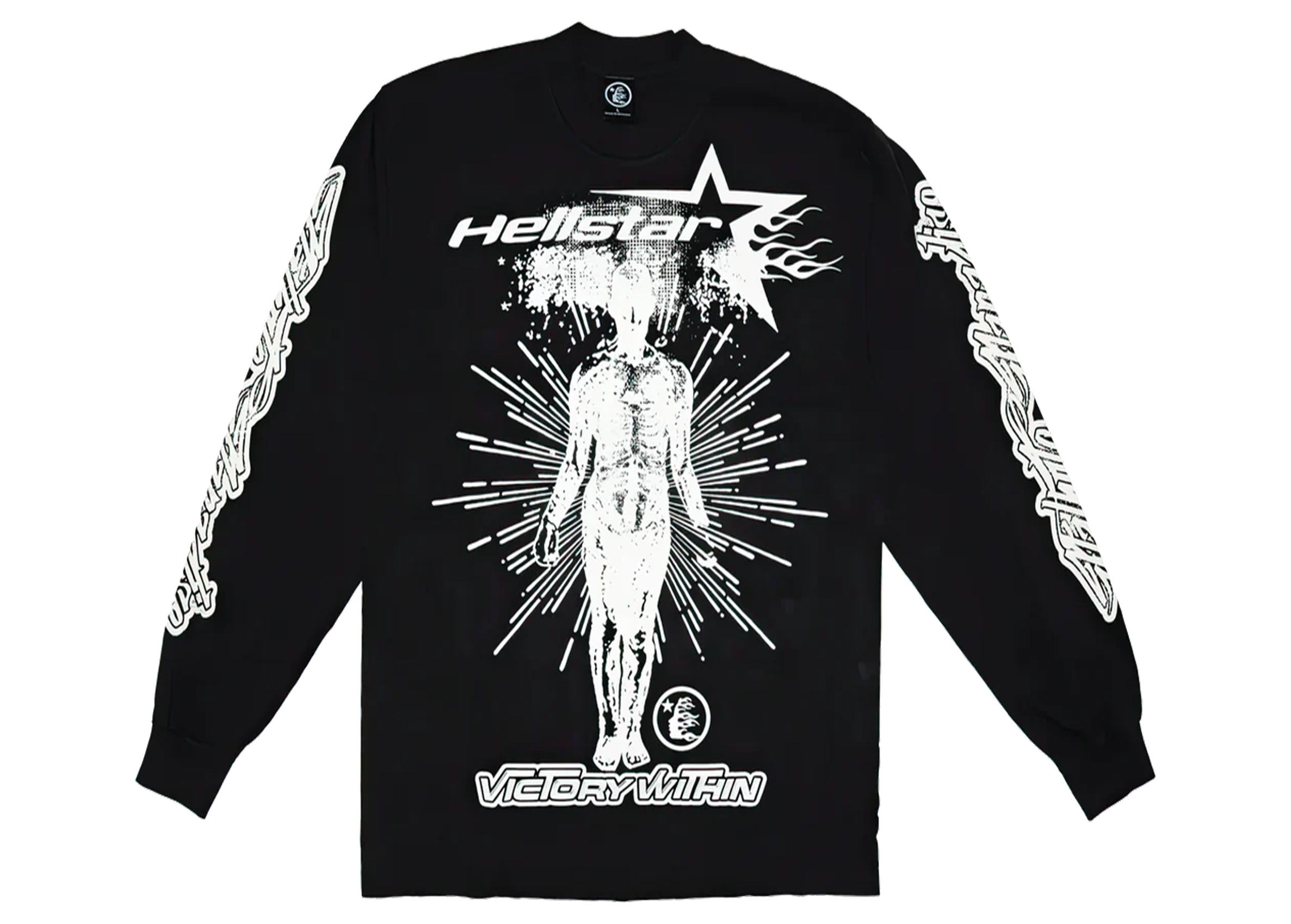 Hellstar Inner Star LongSleeve T-Shirt Black