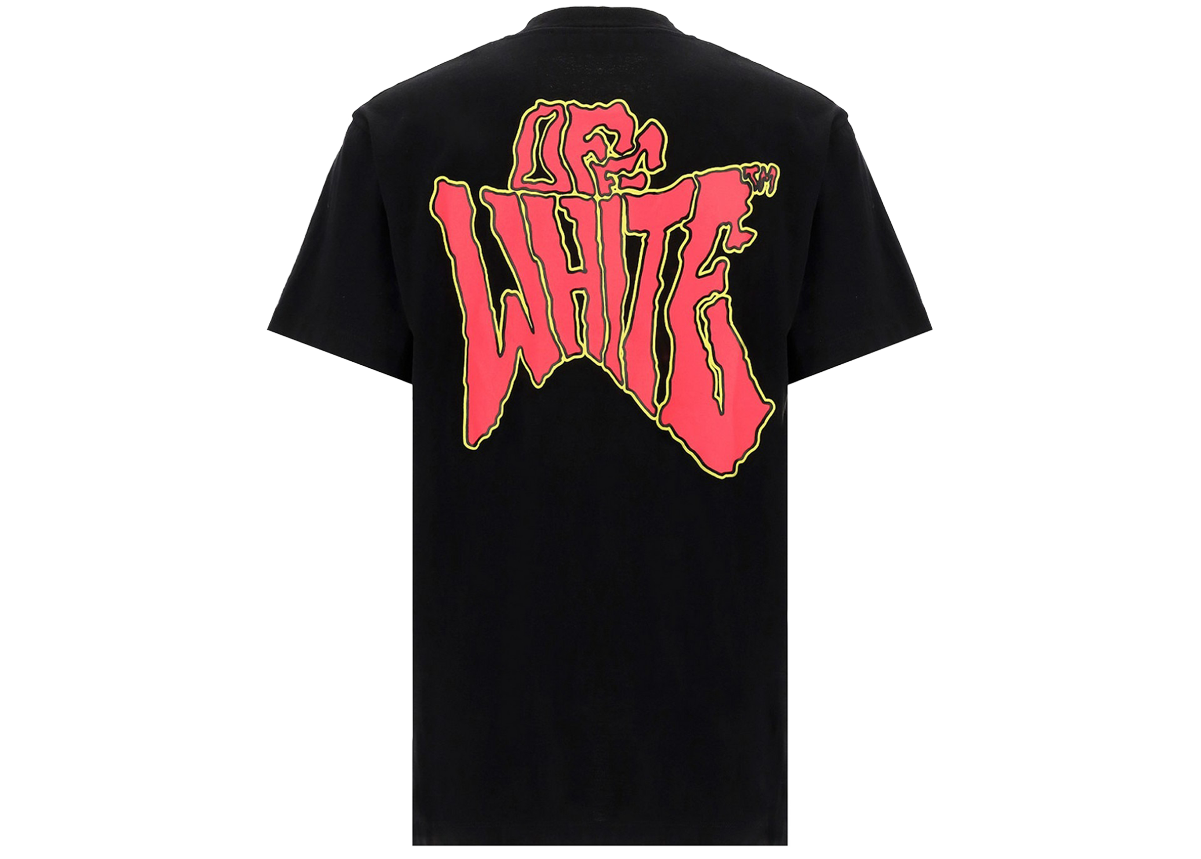 Off-White Psych type T-Shirt Black