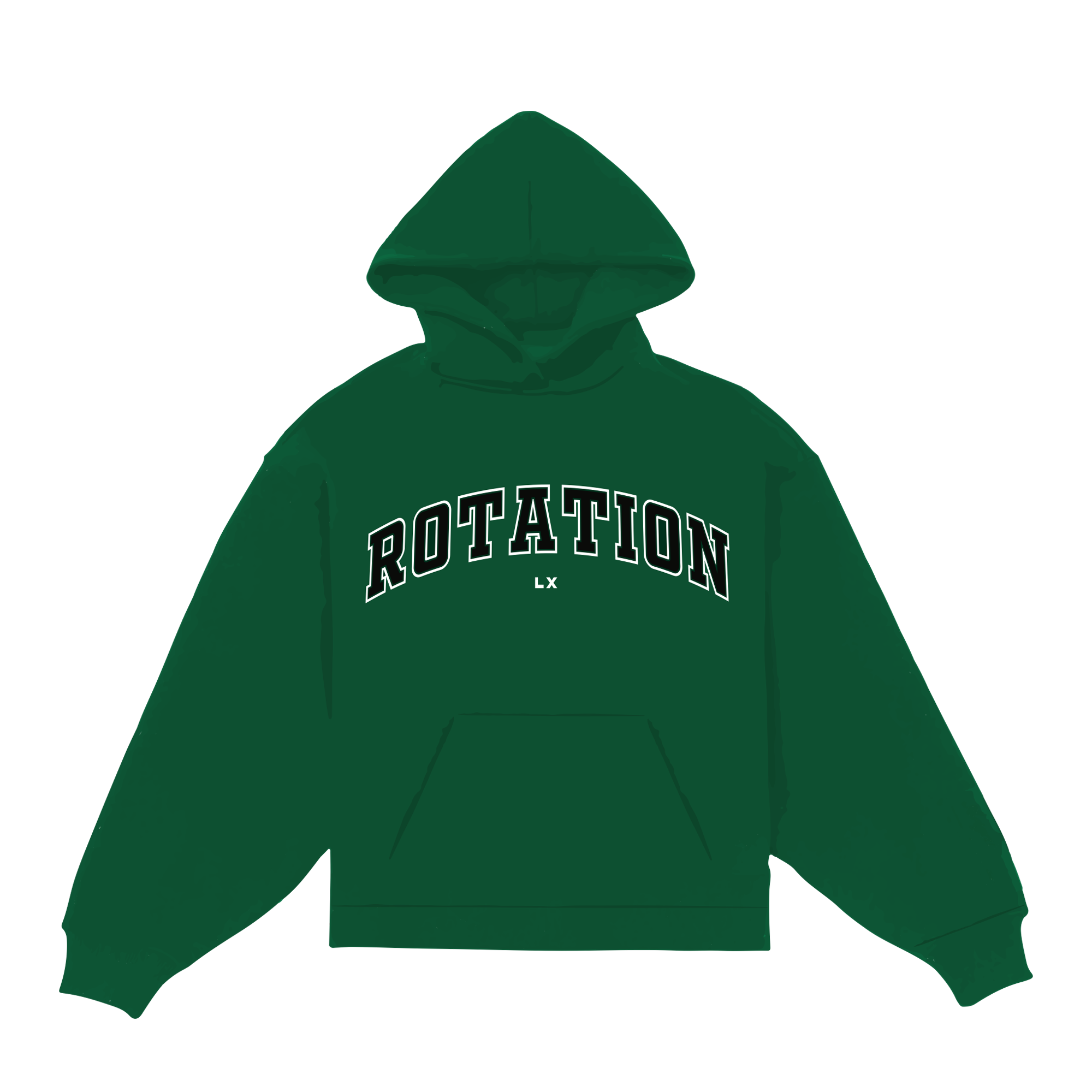 Rotation Hoodie Green