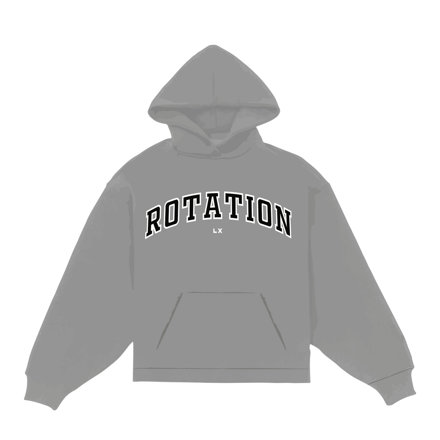 Rotation Grey Hoodie